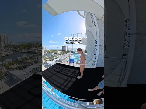 would you dive from 21m? 🫪 #shorts