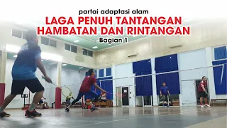 Download Partai kena mental, tidak bisa berkembang! Opiec Qodri vs Narto Adi - PART 1 - Match Badminton MP3