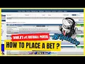How to place a bet in the AB Tipster Cup competition on Asian Bookie