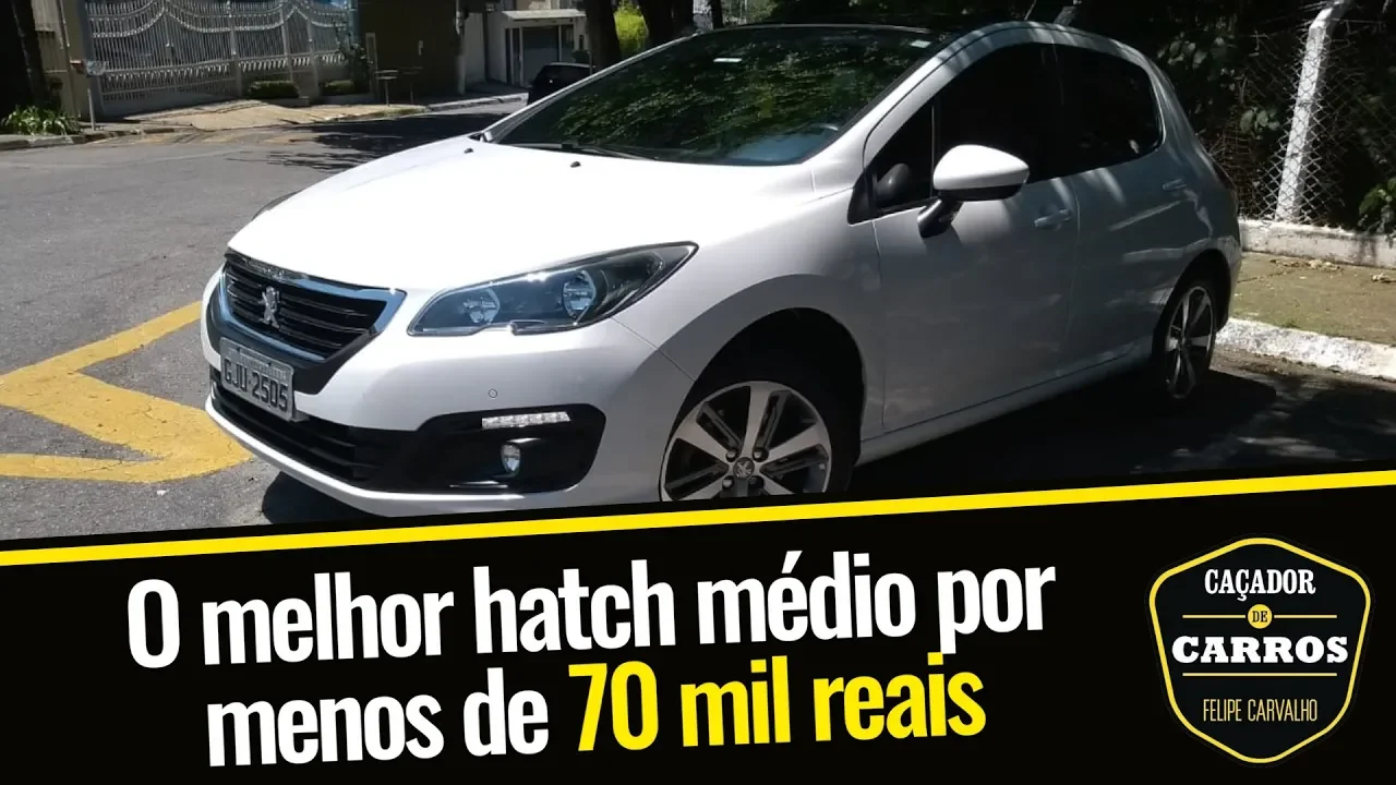Peugeot 308 Griffe THP 2017 // Caçador de Carros