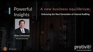 exploring the next generation of internal auditing with brian christensen