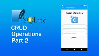 Android SQLite CRUD Operations - Part 2