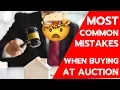 Most Common Mistakes When Buying At Auction - Vess Rusev
