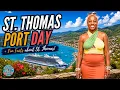 St Thomas Cruise Port Day Island Views Charlotte Amalie Travel Tips Princess Cruise Day 4