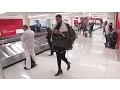 EJ Johnson s Long Legs Turns Heads At LAX