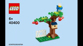 LEGO Instructions | Monthly Mini Model Build | 40400 | Bird in a tree | June 2020 | Promotional
