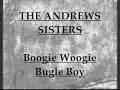 The Andrews Sisters - Boogie Woogie Bugle Boy (1941)