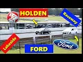 FORD vs HOLDEN - LAKESIDE RACEWAY 2024