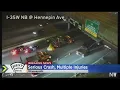 NEXT Drive 2 serious crashes on I-35W in NE Mpls