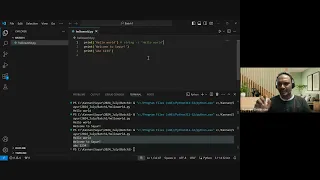 Python - Hello world program in Tamil
