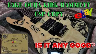 Kirk Hammett ESP Style OUIJA Guitar - The Best Quality Ebay Guitar Yet