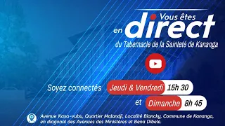 REUNION DE PRIERE | Vendredi 21 Août 2026 | Tabernacle de la Sainteté