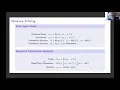 PL04 Andrew Stuart Ensemble Kalman Inversion As A Dynamical System