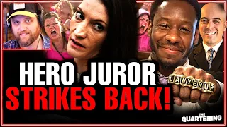 Lindsay Clancy HERO Juror STRIKES BACK