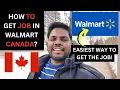 How to get a job in Walmart in Canada Walmart me job kaise lenge ManaSickTV
