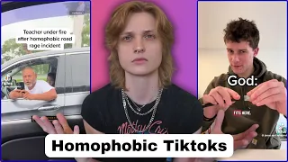 Lesbian Reacts To Disgusting Homophobic Tiktoks