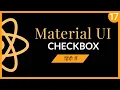 Material UI Checkbox