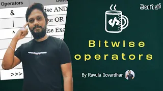 Java Operators Bitwise Operators in Java in Telugu
