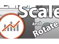Dynamic Drawing scale rotate inspired by Bret Victor