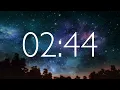 3 Minute Timer with Relaxing Music and Alarm 🎵⏰