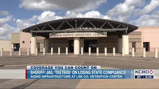 TONIGHT AT TEN Sheriff Rowe says jail teeters on losing state compliance
