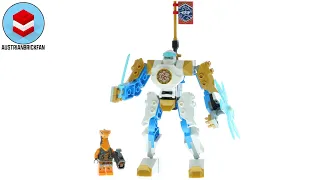 LEGO Ninjago 71761 Zane’s Power Up Mech EVO - LEGO Speed Build Review