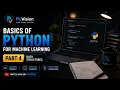 5 Basics of Python for Machine Learning Part 4 Data Structures PyVision