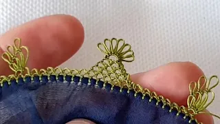 Harika iğne oyası modeli