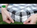 smiry Rectangle Table Cloth Cover Elastic Waterproof Fitted Vinyl Table Covers for 4 FT Tables