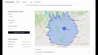 How to Make a Radius Map