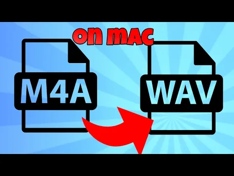 Download MP3 how to convert m4a to wav on mac