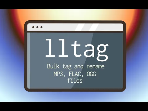 Download MP3 The command line tool lltag // Bulk tag and rename your MP3, FLAC, or OGG files