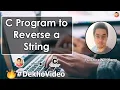C Program to Reverse a String