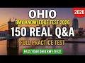 Ohio DMV Permit Practice Test 2026 150 Real BMV Questions You MUST KNOW