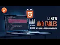 HTML Tutorial Episode 3 Nested Lists and Tables in HTML Explained for Beginners 2027