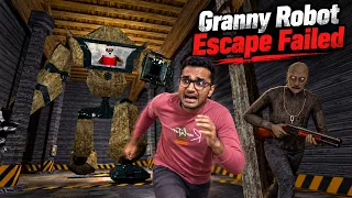 Granny & Grandpa Caught Me During Robot Escape! 🚨