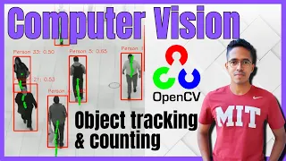 Object tracking and Counting OpenCV YOLO Computer Vision Hands-on bootcamp