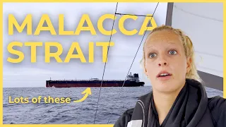 Crossing the World’s Busiest Shipping Lane! Family Sailing the Malacca Strait | S4 E30