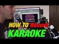 Download Lagu How to Record Karaoke while watching and singing along