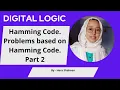 Digital Logic - Hamming Code Problems based on Hamming Code Part 2