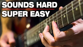 HUGE Sounding Guitar Riff That's Actually SUPER Easy!