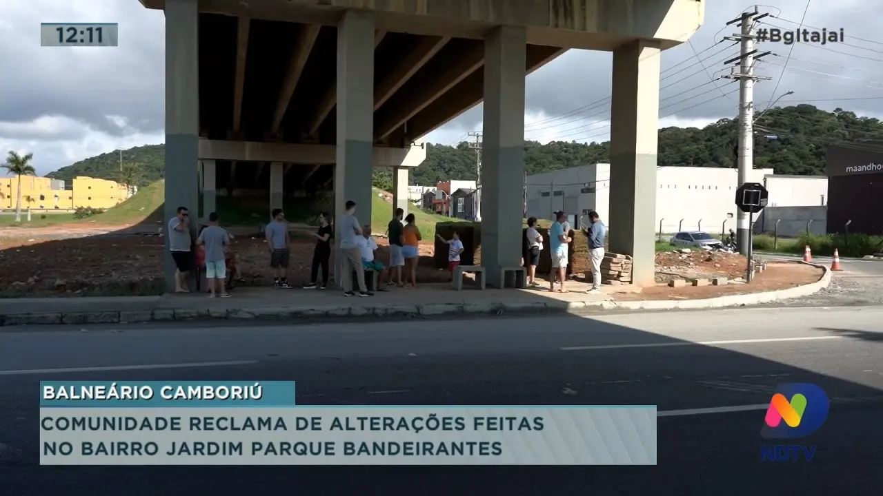 Moradores reclamam de obras na região do Expocentro de Balneário Camboriú
