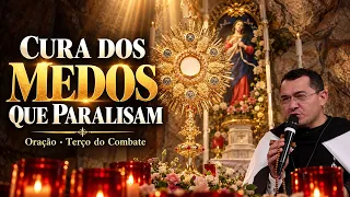 A CURA DOS MEDOS QUE PARALISAM | Oração ao Espírito Santo | Terço do Combate