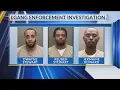 Columbus police arrest three gang members searching for two more