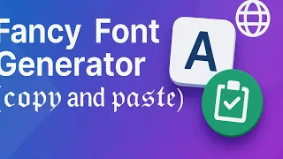 Fancy Font Generator for FREE