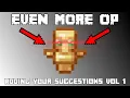 I added YOUR ideas into MINECRAFT DATAPACK