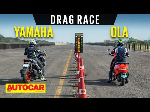 Download MP3 Drag Race: Yamaha Aerox 155 vs Ola S1 Pro - Which is India's fastest scooter? | Autocar India
