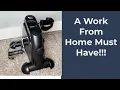 Mini Exercise Bike himaly Under Desk Bike Pedal Exerciser Work From Home Must Have