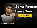 CSV File in Python One Trick to Solve All Programs Class 12 Code Yudh EP 10
