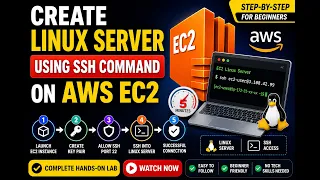 How to Create AWS EC2 Linux Instance Connect Using SSH AWS EC2 Tutorial for Beginners 2026
